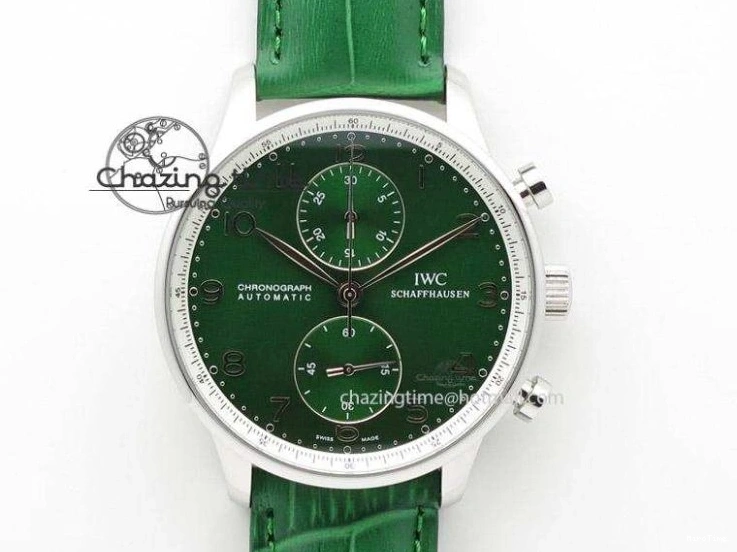 MIROTIME 0105 Portuguese Real PR IW500106 ZF 1:1 Best Edition Grey Dial On Black Leather Strap A52010 V Versatile 7306